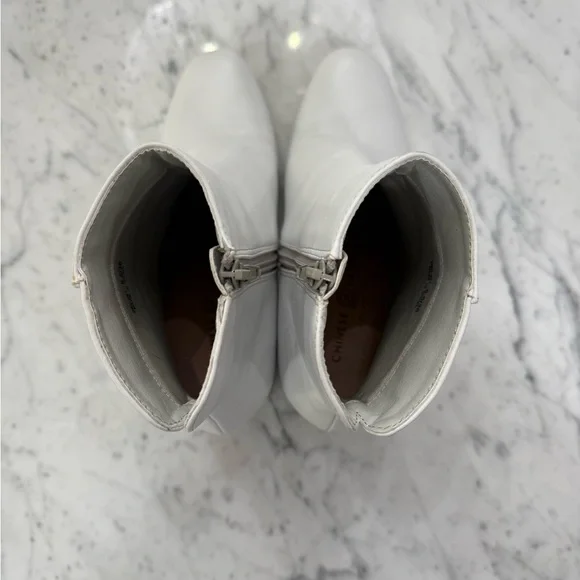 ❤️SOLD❤️ NEW CHINESE LAUNDRY WOMEN'S DAVINNA REBEL BOOTIE BONE WHITE US SIZE 5.5 - Picture 7 of 8